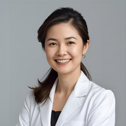 美容皮膚科の院長の写真